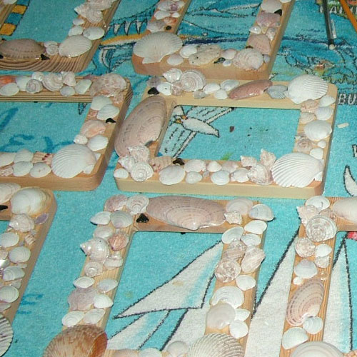 Sea Shell Frames - By: Deanna Saracki